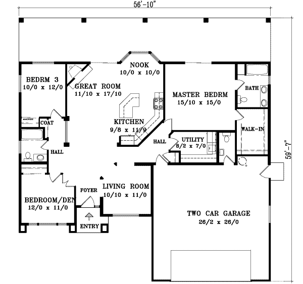 Main Floor Plan: 41-512
