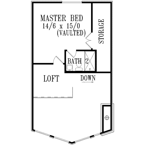 Upper/Second Floor Plan: 41-513