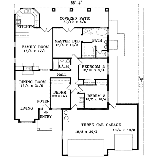 Main Floor Plan: 41-515