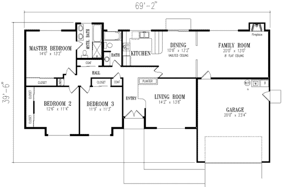 Main Floor Plan: 41-516