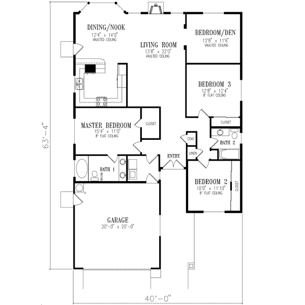 Main Floor Plan: 41-523