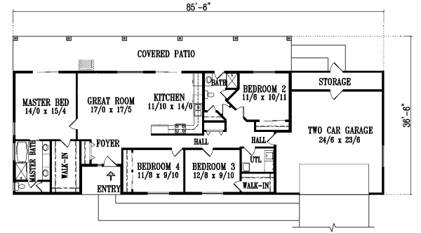 Main Floor Plan: 41-524