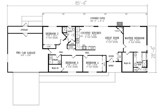 Main Floor Plan: 41-525