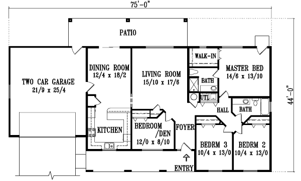 Main Floor Plan: 41-526