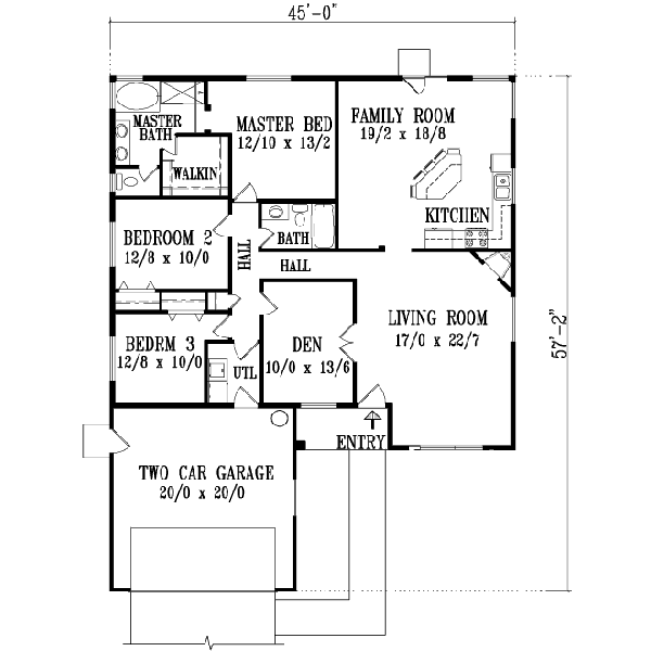 Main Floor Plan: 41-528