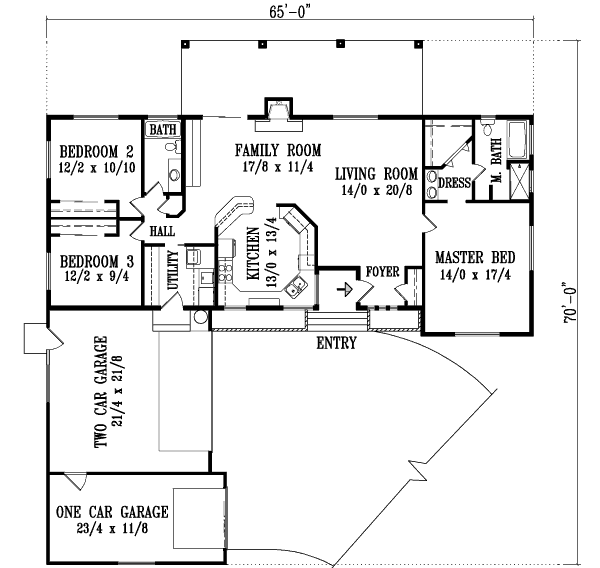 Main Floor Plan: 41-529