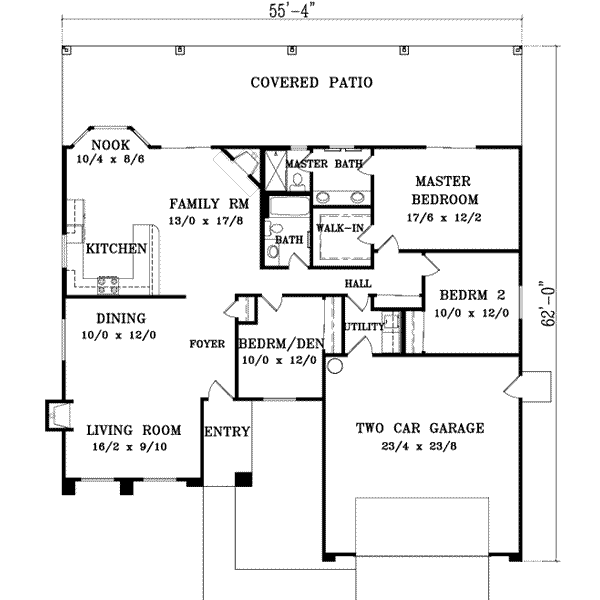 Main Floor Plan: 41-537