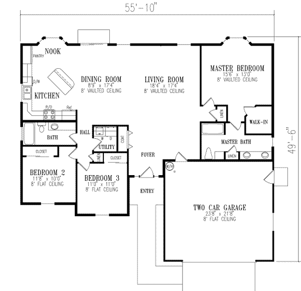 Main Floor Plan: 41-539