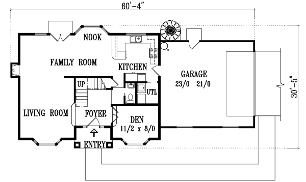 Main Floor Plan: 41-542