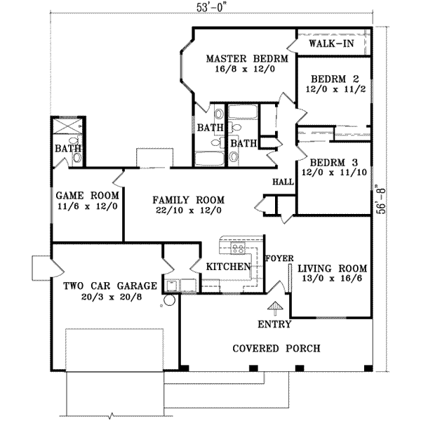 Main Floor Plan: 41-543