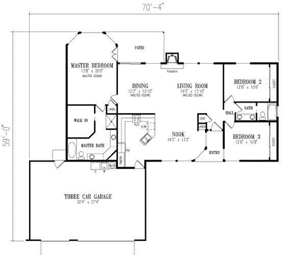 Main Floor Plan: 41-544
