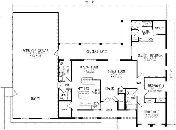 Main Floor Plan: 41-548
