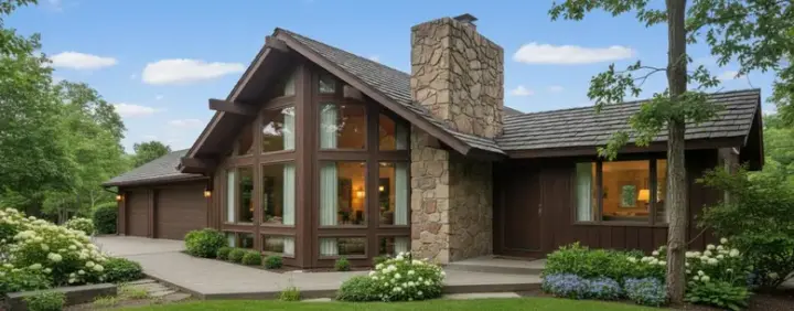 Contemporary house plans 41-550 - front exterior, 1,779 sq ft, 3 bed, 2 bath house plans | Monster House Plans