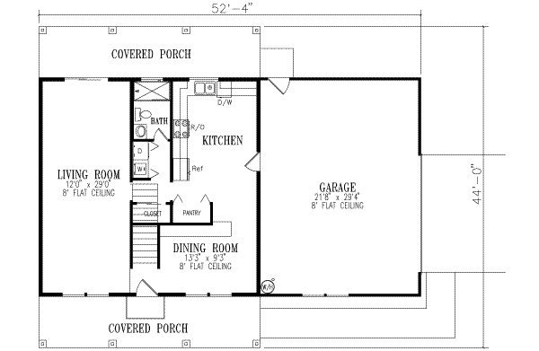 Main Floor Plan: 41-551