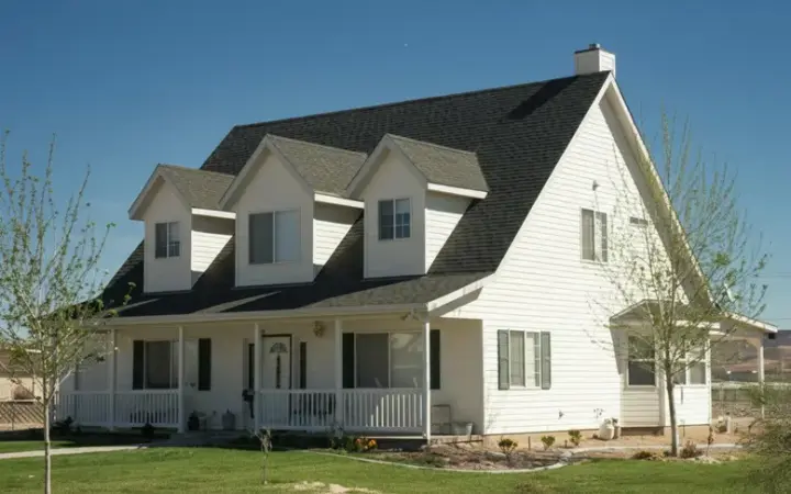 Farmhouse house plans 41-567 - front exterior, 1,815 sq ft, 3 bed, 2 bath house plans | Monster House Plans
