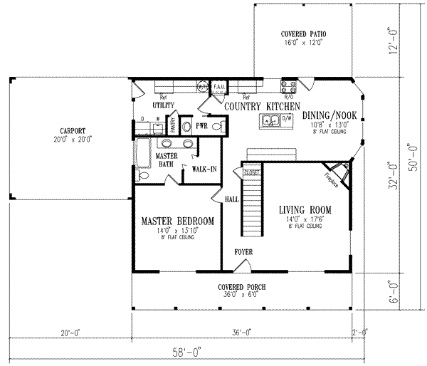 Main Floor Plan: 41-567