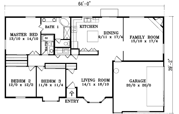 Main Floor Plan: 41-571