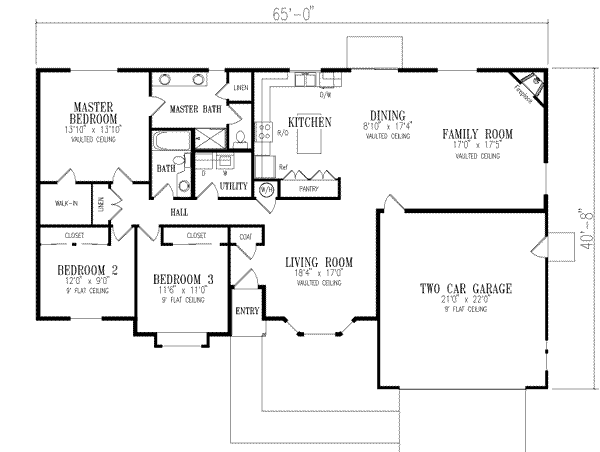 Main Floor Plan: 41-573