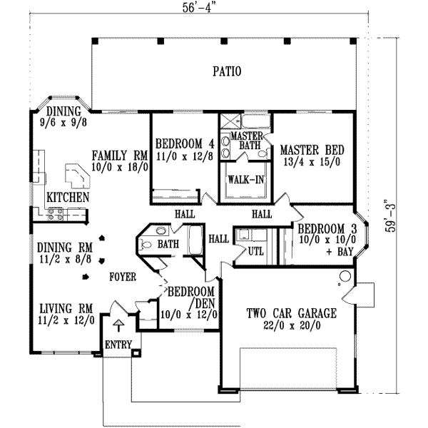 Main Floor Plan: 41-577