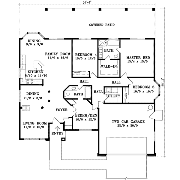 Main Floor Plan: 41-578