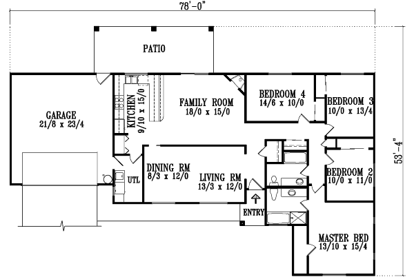 Main Floor Plan: 41-584