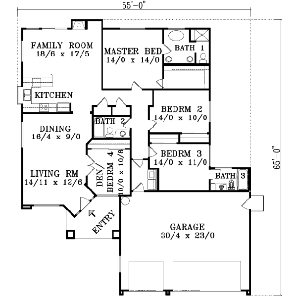 Main Floor Plan: 41-585