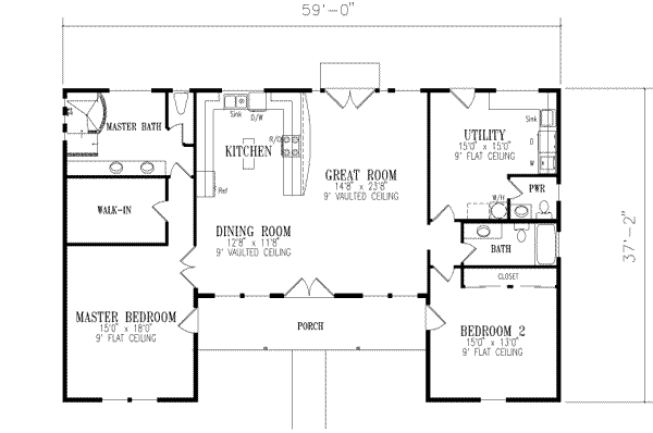 Main Floor Plan: 41-587