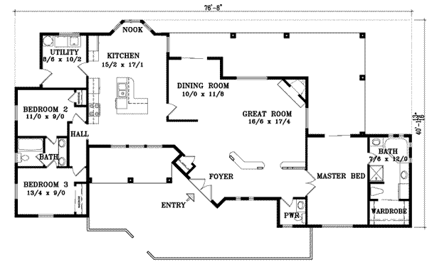 Main Floor Plan: 41-590