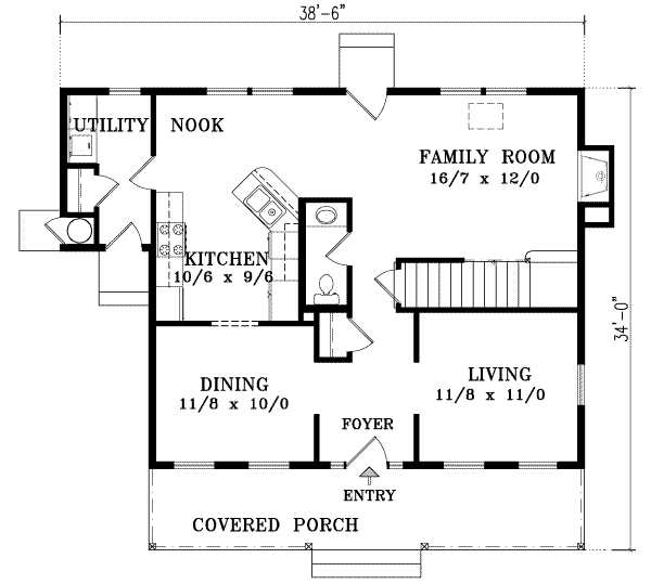 Main Floor Plan: 41-592