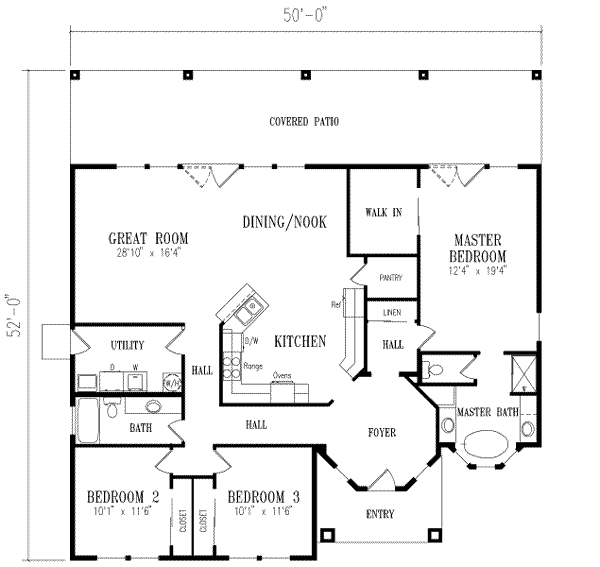 Main Floor Plan: 41-599
