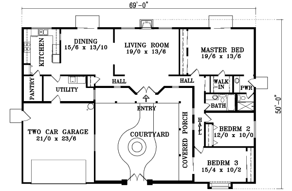 Main Floor Plan: 41-600