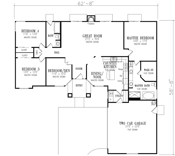 Main Floor Plan: 41-610