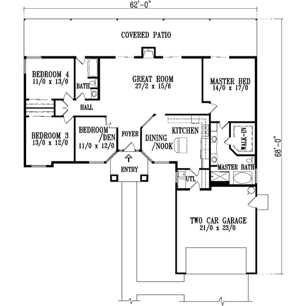Main Floor Plan: 41-611