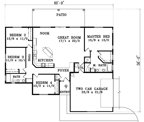 Main Floor Plan: 41-612