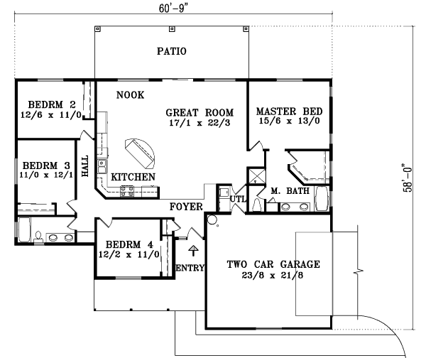 Main Floor Plan: 41-613