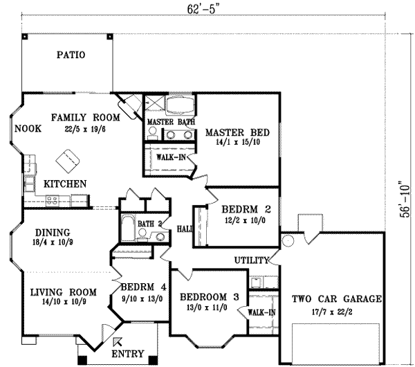 Main Floor Plan: 41-617