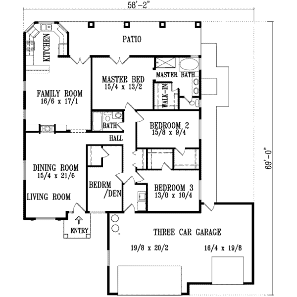 Main Floor Plan: 41-620