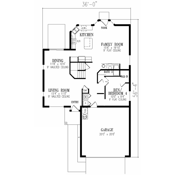 Main Floor Plan: 41-626