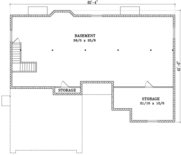 Lower Floor Plan: 41-627