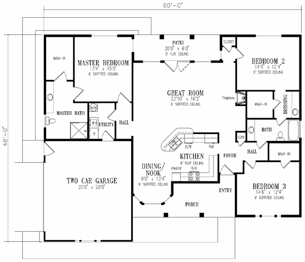 Main Floor Plan: 41-628