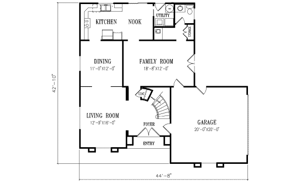 Main Floor Plan: 41-631