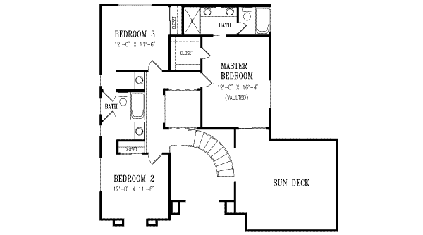 Upper/Second Floor Plan: 41-631
