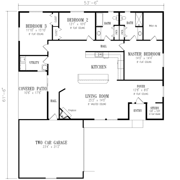 Main Floor Plan: 41-632