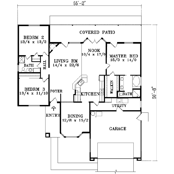 Main Floor Plan: 41-637