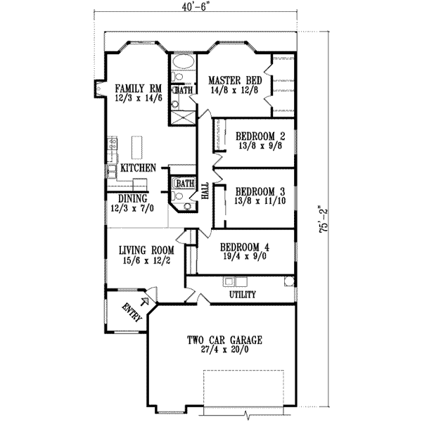 Main Floor Plan: 41-657