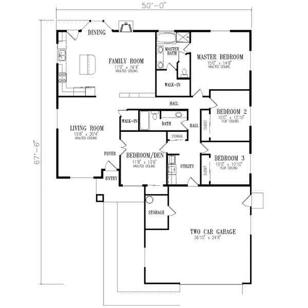 Main Floor Plan: 41-662