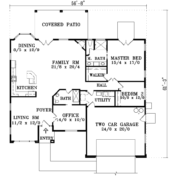 Main Floor Plan: 41-663