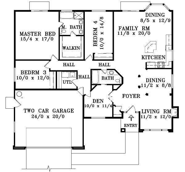 Main Floor Plan: 41-665
