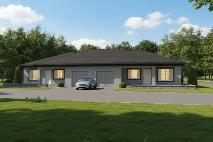 Traditional house plans 41-670 - front exterior, 1,980 sq ft, 4 bed, 4 bath house plans | Monster House Plans
