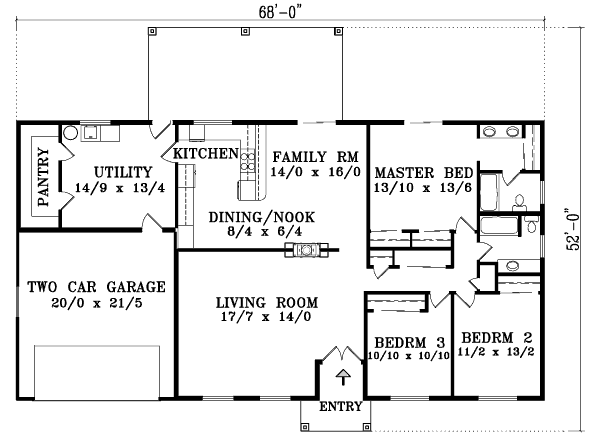 Main Floor Plan: 41-671